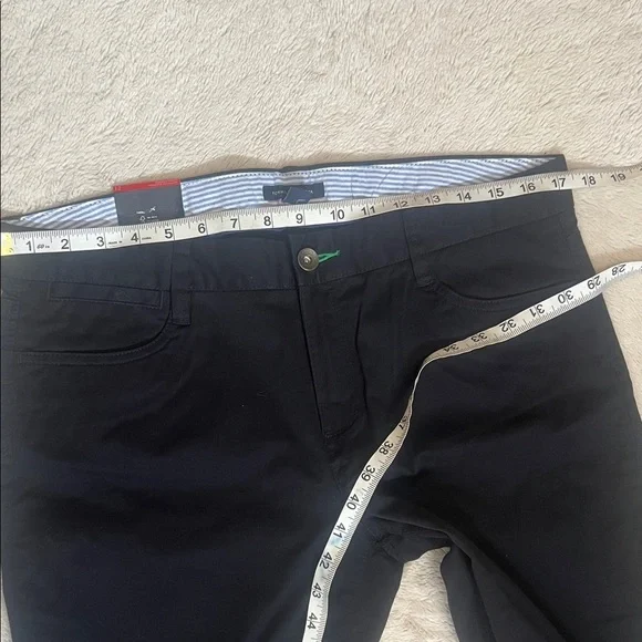 NWT Tommy Hilfiger Black Straight leg pants sz 12 - Picture 6 of 9